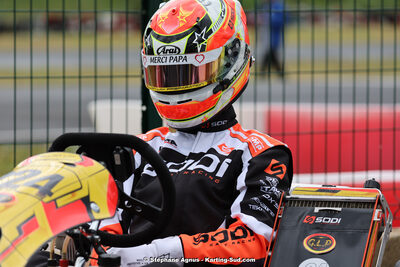 Evan MAINIER — 27 & 28/04/2024 : 3ème manche du Championnat du Sud au circuit Fun Kart Brissac (photos Stéphane Agnus) 2024 — karting