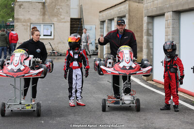 27 & 28/04/2024 : 3ème manche du Championnat du Sud au circuit Fun Kart Brissac (photos Stéphane Agnus) 2024 — karting