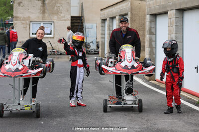 27 & 28/04/2024 : 3ème manche du Championnat du Sud au circuit Fun Kart Brissac (photos Stéphane Agnus) 2024 — karting