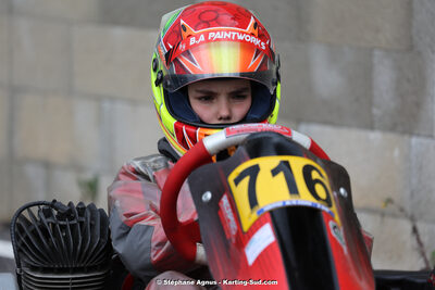 Paul GLEIZE — 27 & 28/04/2024 : 3ème manche du Championnat du Sud au circuit Fun Kart Brissac (photos Stéphane Agnus) 2024 — karting