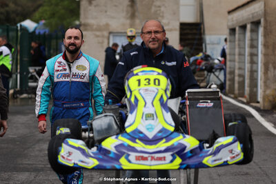 Guillaume GAUTHERON — 27 & 28/04/2024 : 3ème manche du Championnat du Sud au circuit Fun Kart Brissac (photos Stéphane Agnus) 2024 — karting