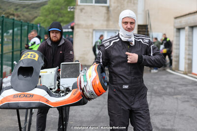 Kévin VACHET-VALAZ — 27 & 28/04/2024 : 3ème manche du Championnat du Sud au circuit Fun Kart Brissac (photos Stéphane Agnus) 2024 — karting