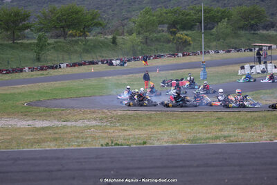 27 & 28/04/2024 : 3ème manche du Championnat du Sud au circuit Fun Kart Brissac (photos Stéphane Agnus) 2024 — karting