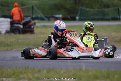 Garry FORTIER — 27 & 28/04/2024 : 3ème manche du Championnat du Sud au circuit Fun Kart Brissac (photos Stéphane Agnus) 2024 — karting