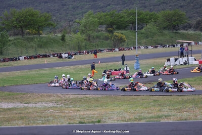 27 & 28/04/2024 : 3ème manche du Championnat du Sud au circuit Fun Kart Brissac (photos Stéphane Agnus) 2024 — karting