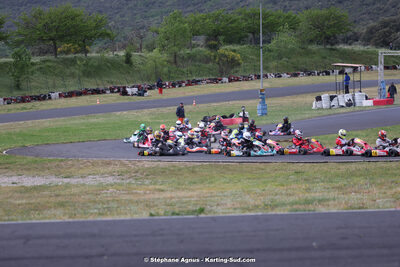 27 & 28/04/2024 : 3ème manche du Championnat du Sud au circuit Fun Kart Brissac (photos Stéphane Agnus) 2024 — karting