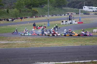 27 & 28/04/2024 : 3ème manche du Championnat du Sud au circuit Fun Kart Brissac (photos Stéphane Agnus) 2024 — karting