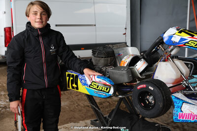 Léo LAFFITE — 27 & 28/04/2024 : 3ème manche du Championnat du Sud au circuit Fun Kart Brissac (photos Stéphane Agnus) 2024 — karting