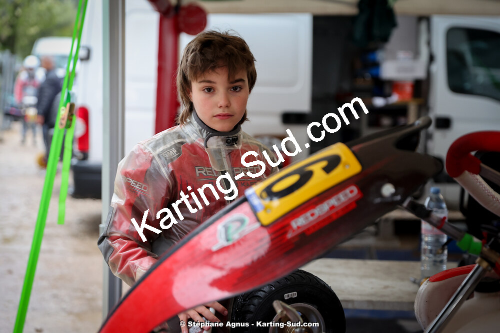 Paul GLEIZE — 27 & 28/04/2024 : 3ème manche du Championnat du Sud au circuit Fun Kart Brissac (photos Stéphane Agnus) 2024 — karting