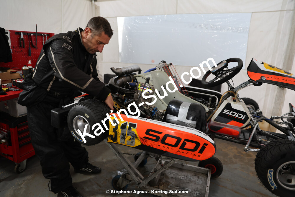 Sébastien ANDRES — 27 & 28/04/2024 : 3ème manche du Championnat du Sud au circuit Fun Kart Brissac (photos Stéphane Agnus) 2024 — karting