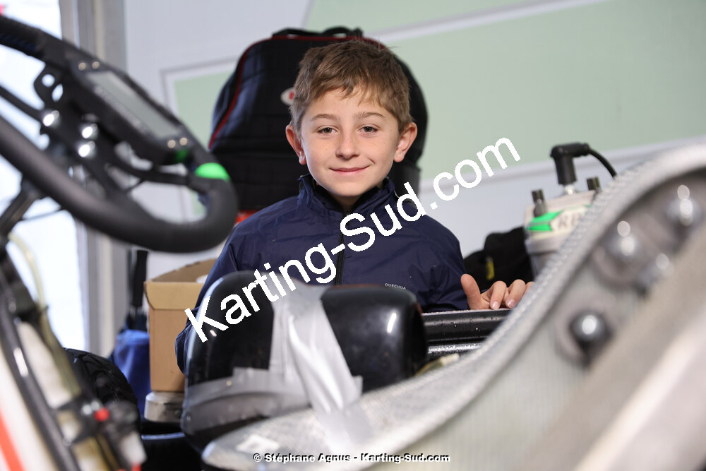 Gabriel RINAUDO — 27 & 28/04/2024 : 3ème manche du Championnat du Sud au circuit Fun Kart Brissac (photos Stéphane Agnus) 2024 — karting