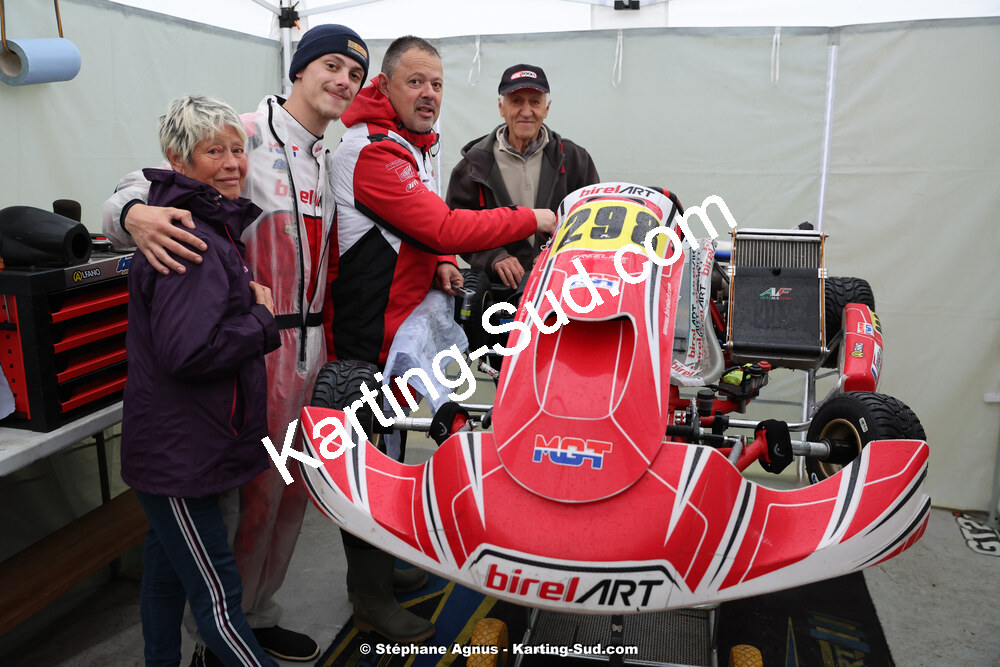 Christophe BARRANGER, Lucas BARRANGER — 27 & 28/04/2024 : 3ème manche du Championnat du Sud au circuit Fun Kart Brissac (photos Stéphane Agnus) 2024 — karting