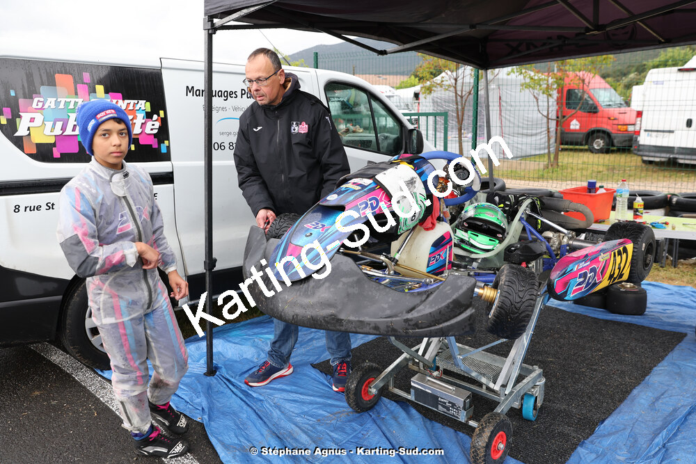 Gérard SAINT-ARROMAN — 27 & 28/04/2024 : 3ème manche du Championnat du Sud au circuit Fun Kart Brissac (photos Stéphane Agnus) 2024 — karting
