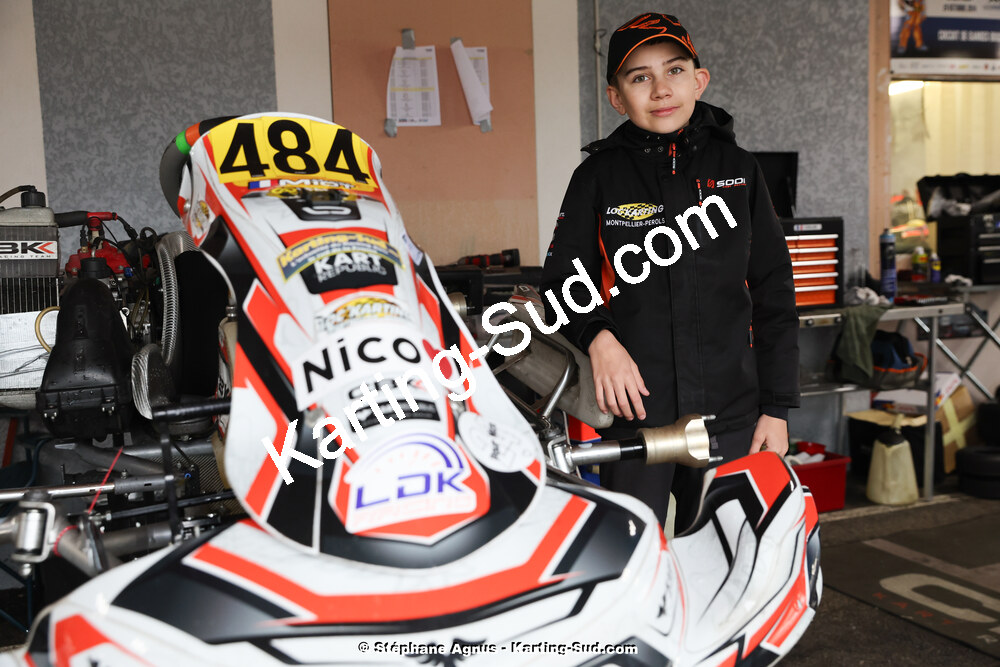 Alexandre MIOT — 27 & 28/04/2024 : 3ème manche du Championnat du Sud au circuit Fun Kart Brissac (photos Stéphane Agnus) 2024 — karting
