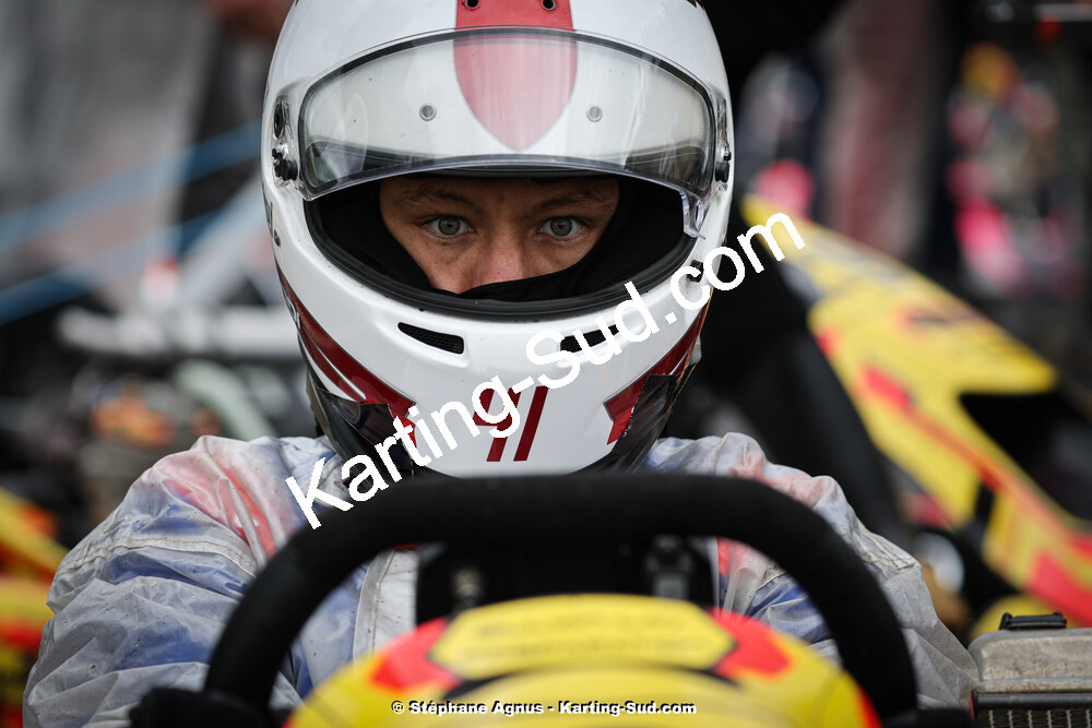 Louka MICHEL — 27 & 28/04/2024 : 3ème manche du Championnat du Sud au circuit Fun Kart Brissac (photos Stéphane Agnus) 2024 — karting