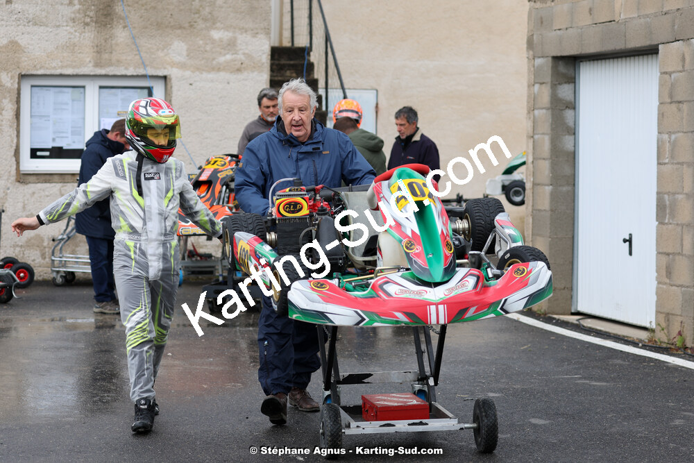 Ethan CHAIX — 27 & 28/04/2024 : 3ème manche du Championnat du Sud au circuit Fun Kart Brissac (photos Stéphane Agnus) 2024 — karting