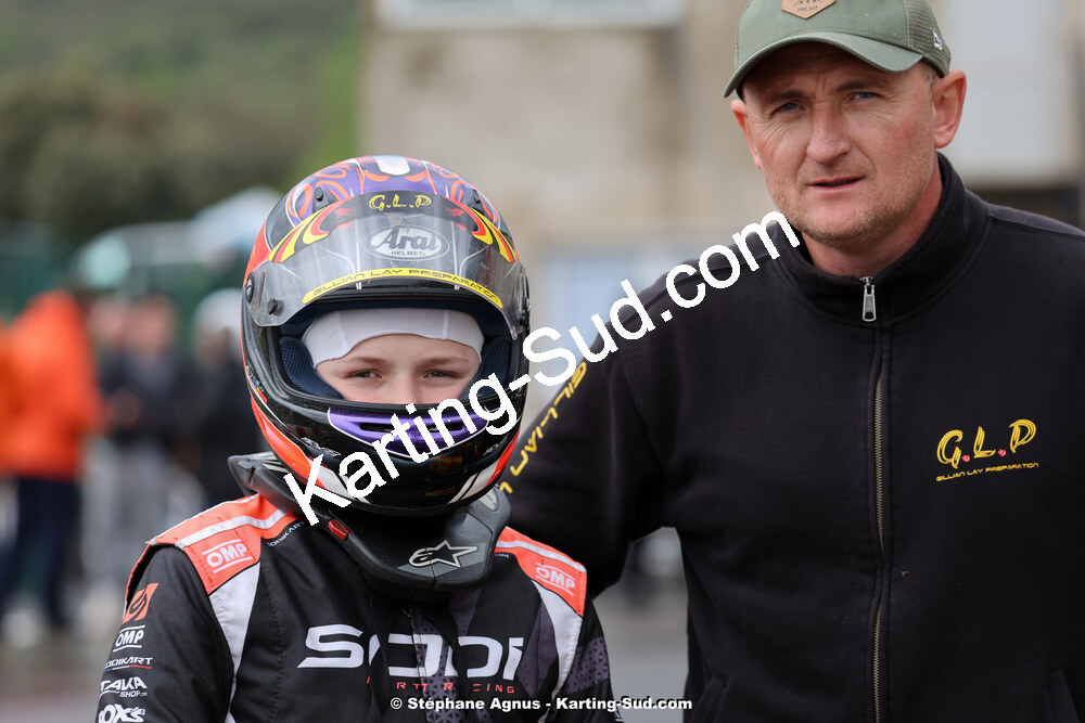 Alain CIAMA, Tyméo CIAMA — 27 & 28/04/2024 : 3ème manche du Championnat du Sud au circuit Fun Kart Brissac (photos Stéphane Agnus) 2024 — karting