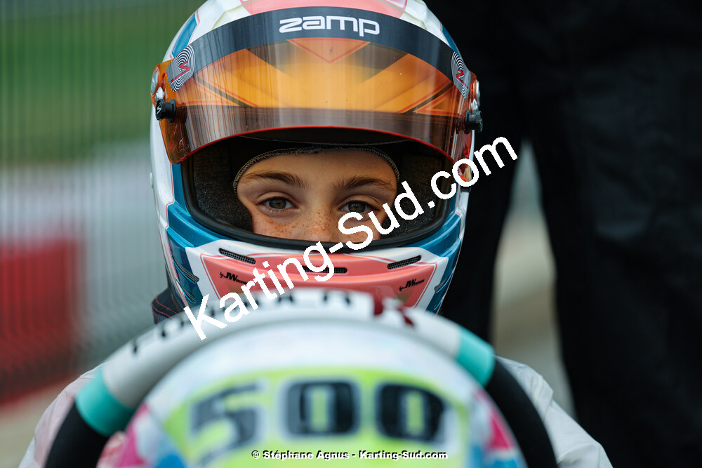 Mathis MESPOULEDE — 27 & 28/04/2024 : 3ème manche du Championnat du Sud au circuit Fun Kart Brissac (photos Stéphane Agnus) 2024 — karting
