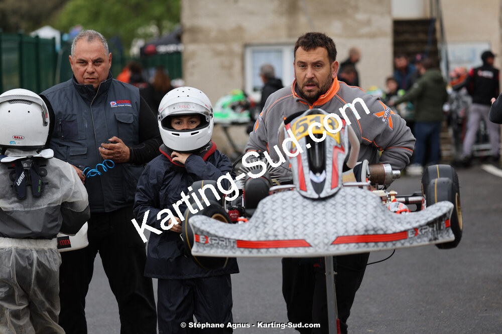 Christophe BENOIT — 27 & 28/04/2024 : 3ème manche du Championnat du Sud au circuit Fun Kart Brissac (photos Stéphane Agnus) 2024 — karting