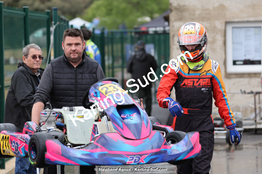 Daniel ALESSI — 27 & 28/04/2024 : 3ème manche du Championnat du Sud au circuit Fun Kart Brissac (photos Stéphane Agnus) 2024 — karting