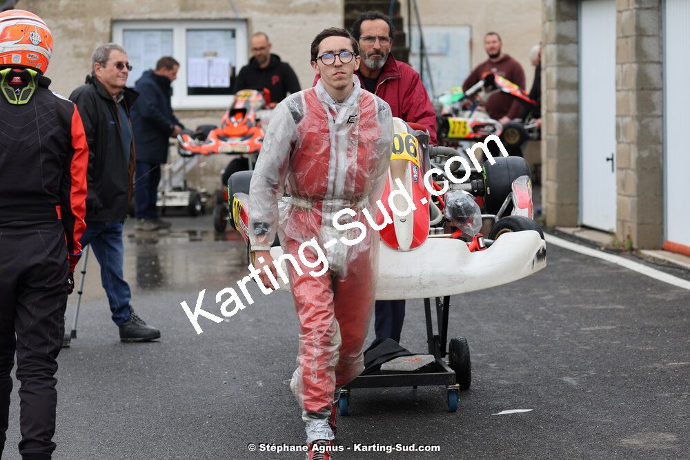 Kévin FOURNIE — 27 & 28/04/2024 : 3ème manche du Championnat du Sud au circuit Fun Kart Brissac (photos Stéphane Agnus) 2024 — karting