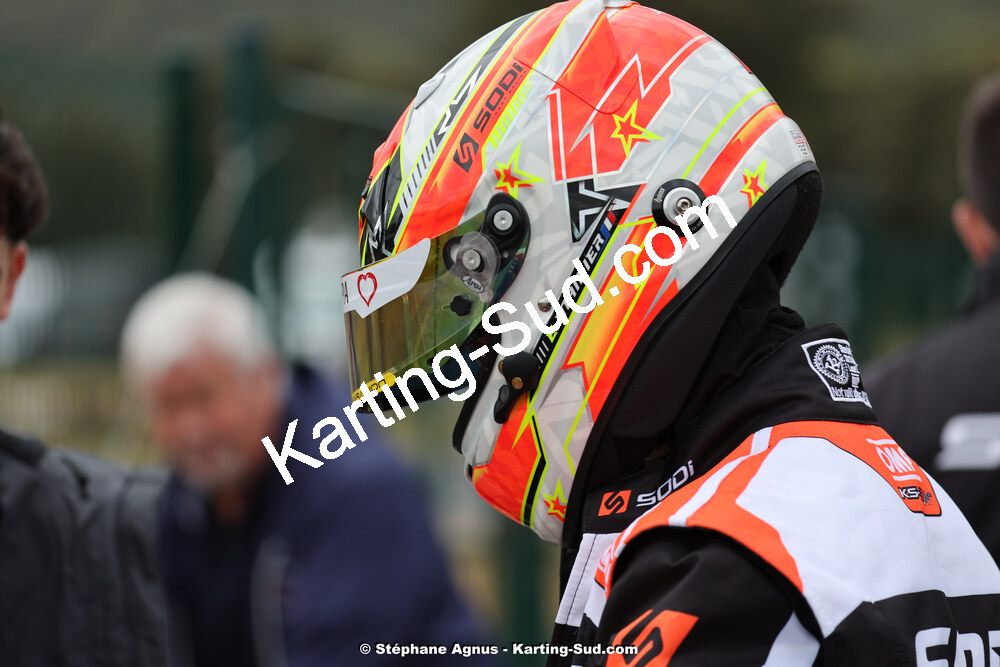 Evan MAINIER — 27 & 28/04/2024 : 3ème manche du Championnat du Sud au circuit Fun Kart Brissac (photos Stéphane Agnus) 2024 — karting