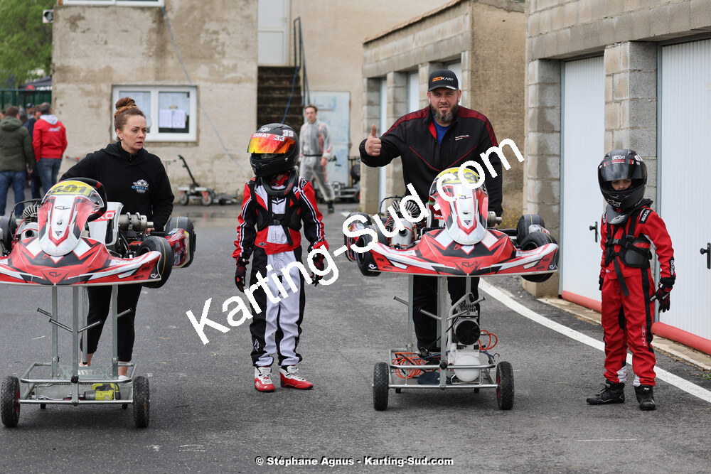 27 & 28/04/2024 : 3ème manche du Championnat du Sud au circuit Fun Kart Brissac (photos Stéphane Agnus) 2024 — karting