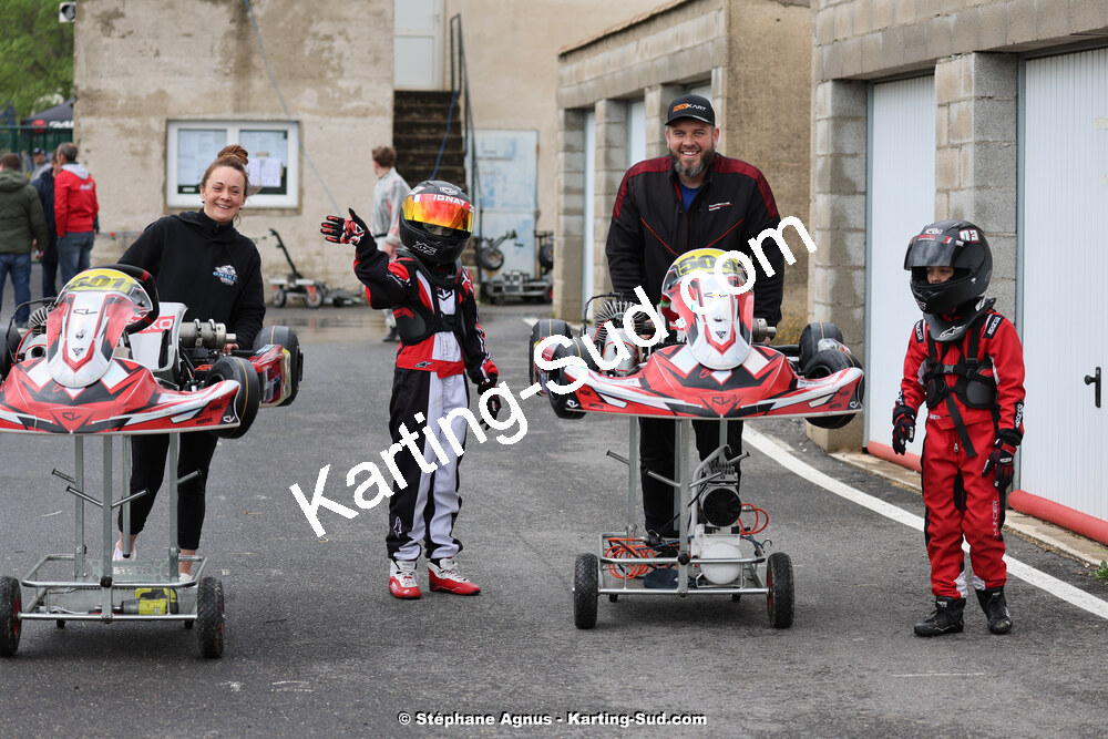 27 & 28/04/2024 : 3ème manche du Championnat du Sud au circuit Fun Kart Brissac (photos Stéphane Agnus) 2024 — karting