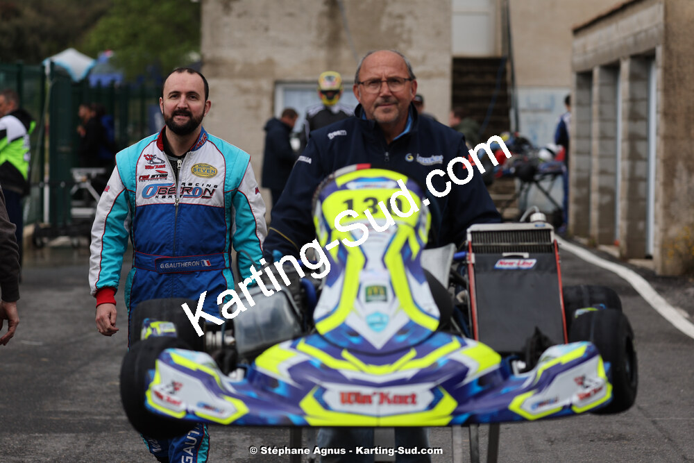 Guillaume GAUTHERON — 27 & 28/04/2024 : 3ème manche du Championnat du Sud au circuit Fun Kart Brissac (photos Stéphane Agnus) 2024 — karting