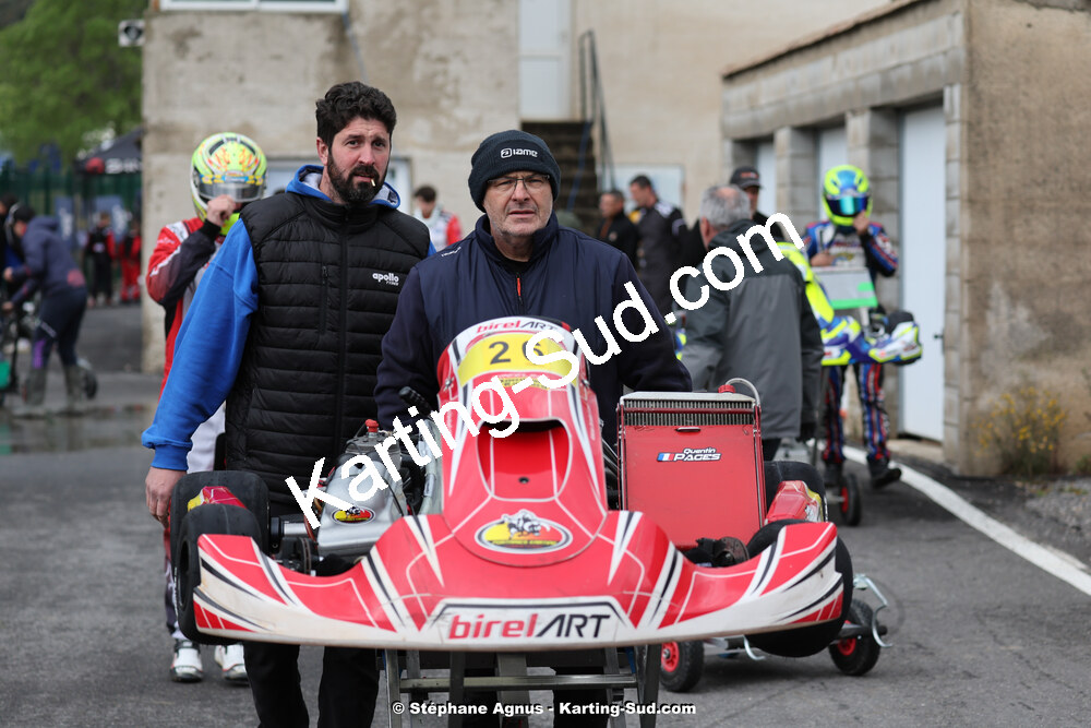 Luc PORTARIES — 27 & 28/04/2024 : 3ème manche du Championnat du Sud au circuit Fun Kart Brissac (photos Stéphane Agnus) 2024 — karting