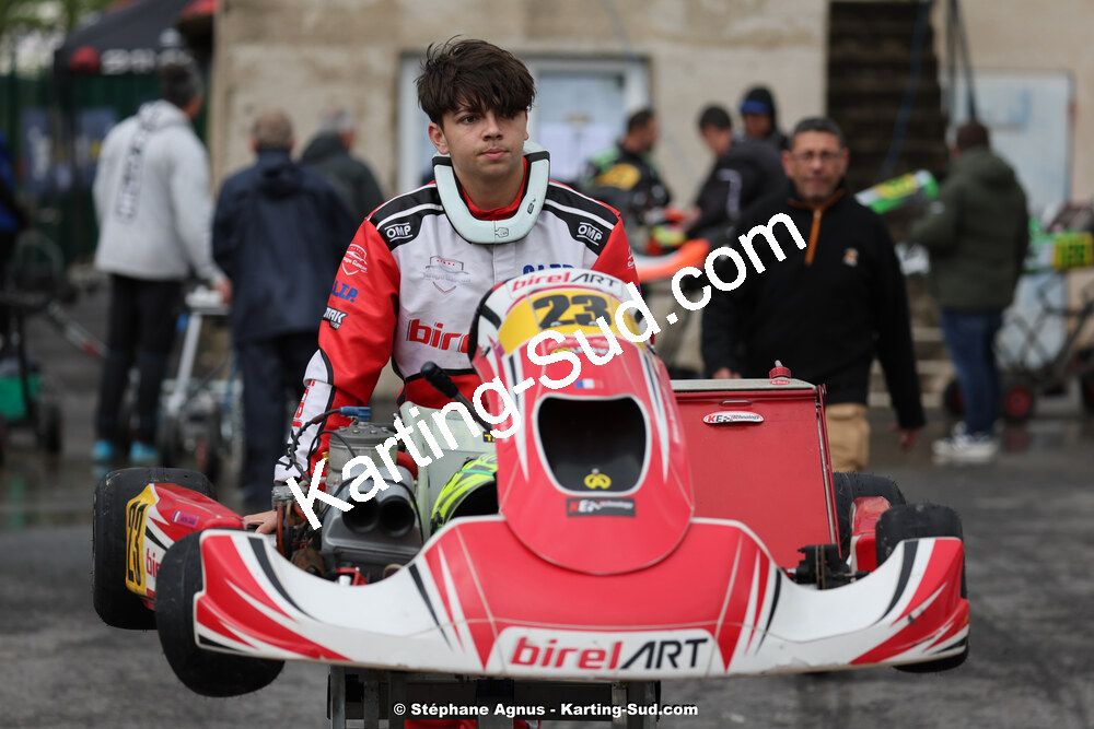 Sacha CATALA — 27 & 28/04/2024 : 3ème manche du Championnat du Sud au circuit Fun Kart Brissac (photos Stéphane Agnus) 2024 — karting