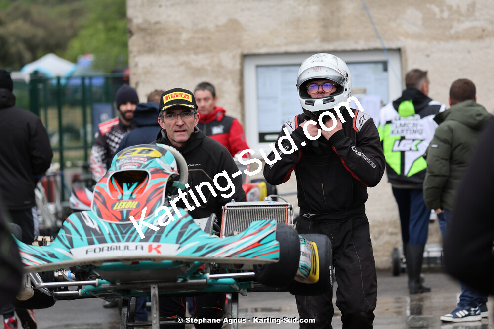 Stéphane DAUGA — 27 & 28/04/2024 : 3ème manche du Championnat du Sud au circuit Fun Kart Brissac (photos Stéphane Agnus) 2024 — karting