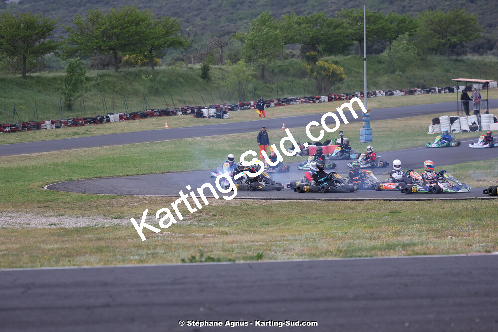 27 & 28/04/2024 : 3ème manche du Championnat du Sud au circuit Fun Kart Brissac (photos Stéphane Agnus) 2024 — karting