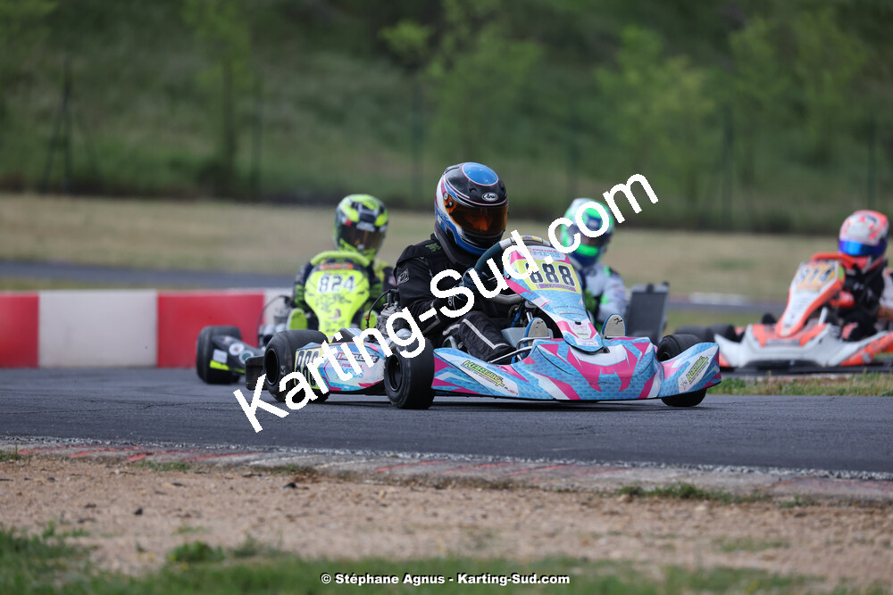27 & 28/04/2024 : 3ème manche du Championnat du Sud au circuit Fun Kart Brissac (photos Stéphane Agnus) 2024 — karting