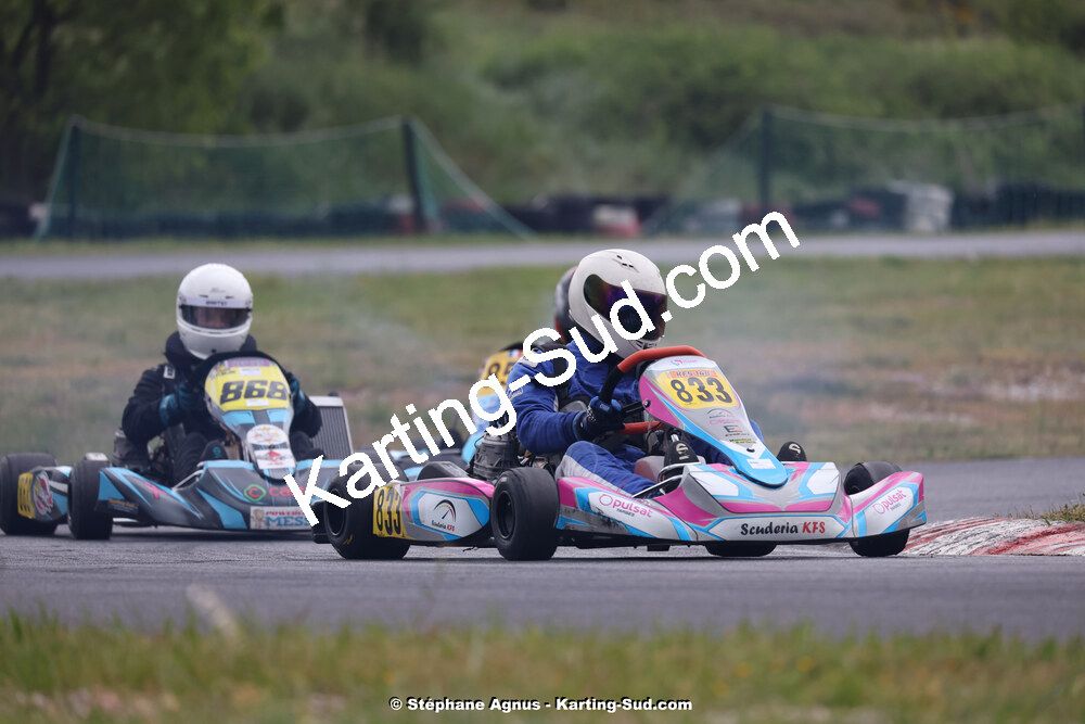 27 & 28/04/2024 : 3ème manche du Championnat du Sud au circuit Fun Kart Brissac (photos Stéphane Agnus) 2024 — karting