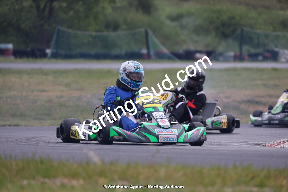 27 & 28/04/2024 : 3ème manche du Championnat du Sud au circuit Fun Kart Brissac (photos Stéphane Agnus) 2024 — karting