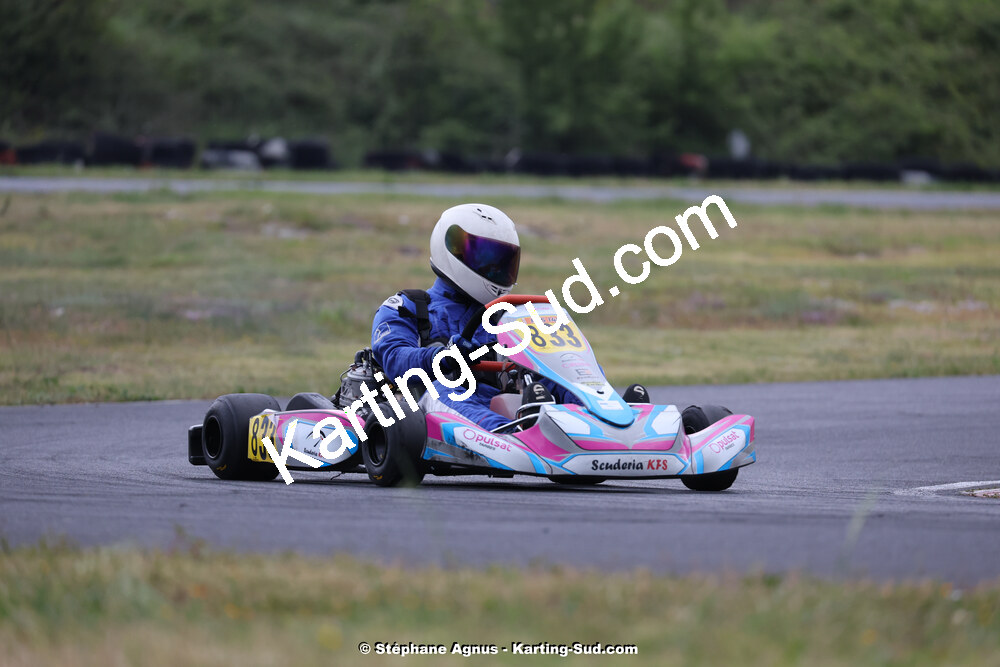 27 & 28/04/2024 : 3ème manche du Championnat du Sud au circuit Fun Kart Brissac (photos Stéphane Agnus) 2024 — karting