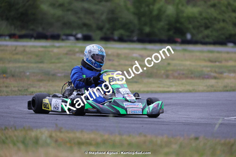 27 & 28/04/2024 : 3ème manche du Championnat du Sud au circuit Fun Kart Brissac (photos Stéphane Agnus) 2024 — karting