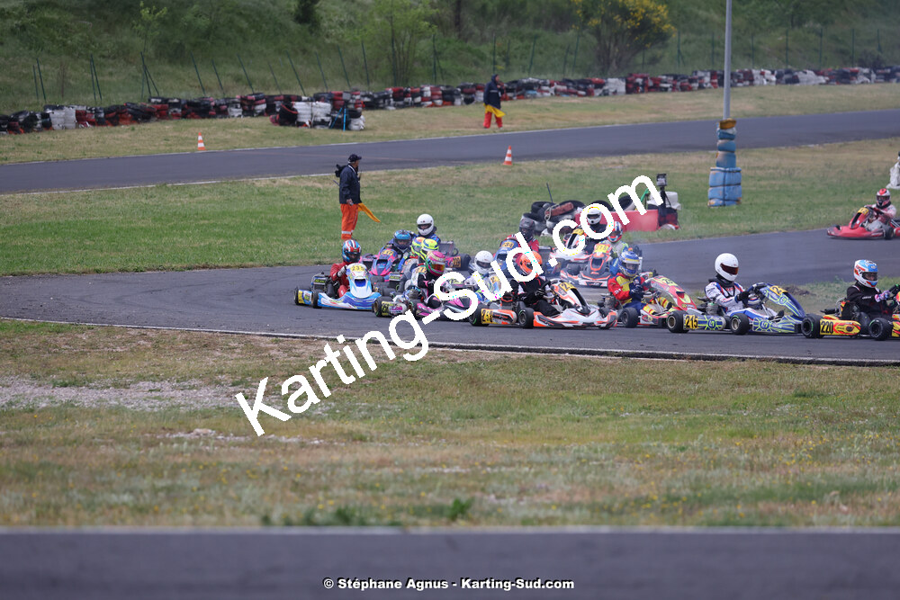27 & 28/04/2024 : 3ème manche du Championnat du Sud au circuit Fun Kart Brissac (photos Stéphane Agnus) 2024 — karting
