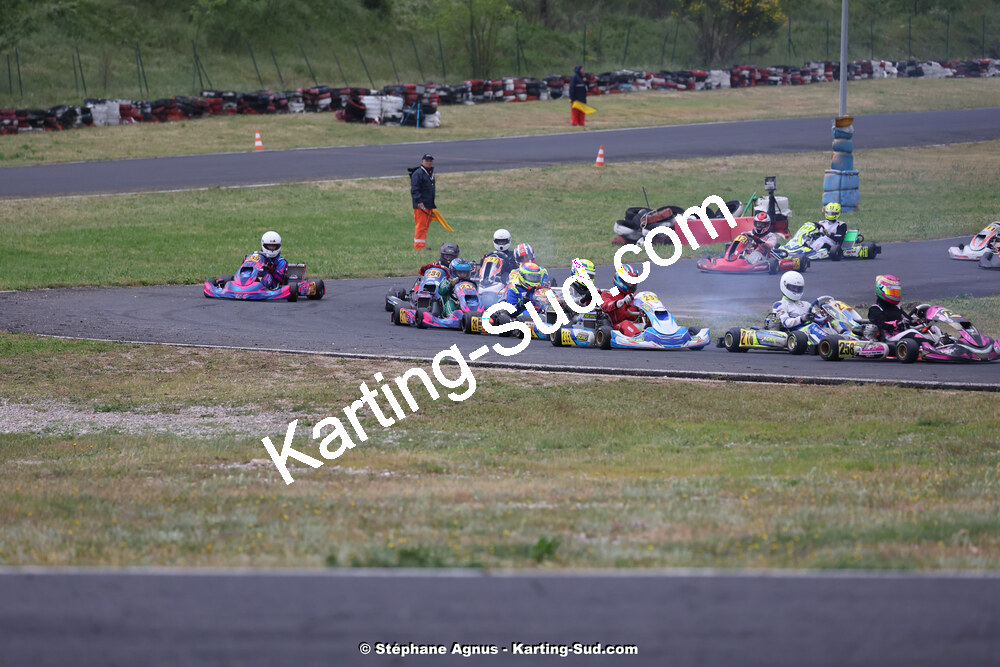 27 & 28/04/2024 : 3ème manche du Championnat du Sud au circuit Fun Kart Brissac (photos Stéphane Agnus) 2024 — karting