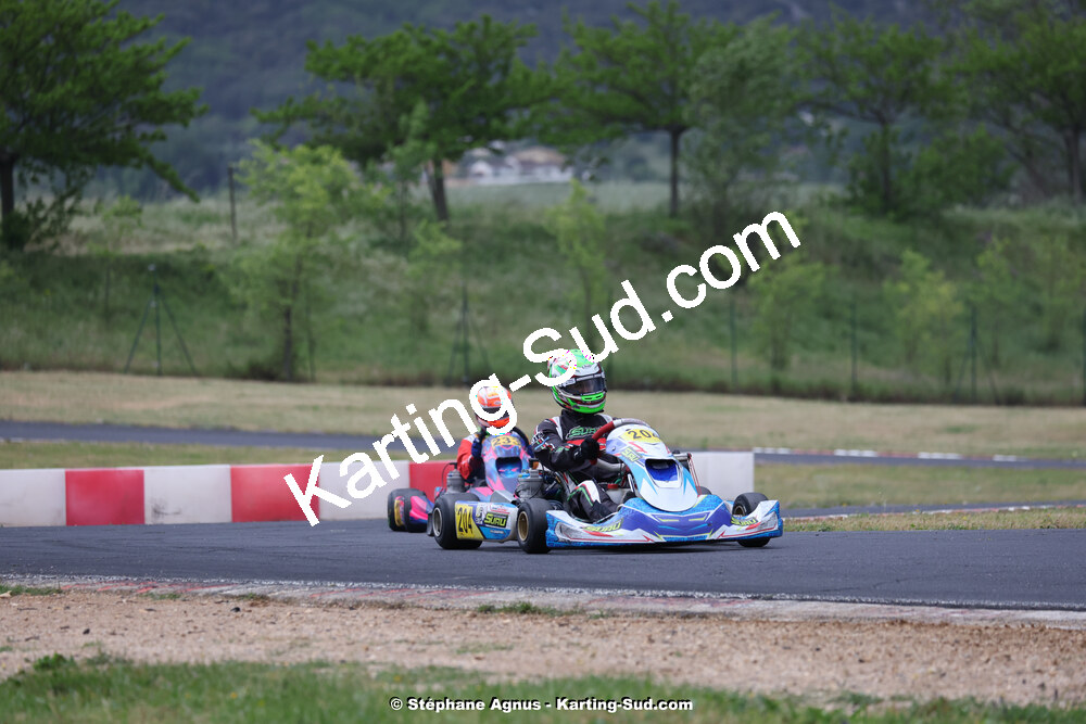 27 & 28/04/2024 : 3ème manche du Championnat du Sud au circuit Fun Kart Brissac (photos Stéphane Agnus) 2024 — karting