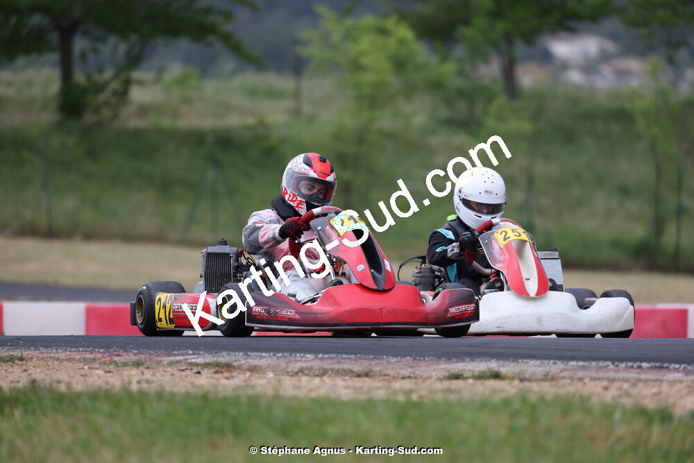 27 & 28/04/2024 : 3ème manche du Championnat du Sud au circuit Fun Kart Brissac (photos Stéphane Agnus) 2024 — karting