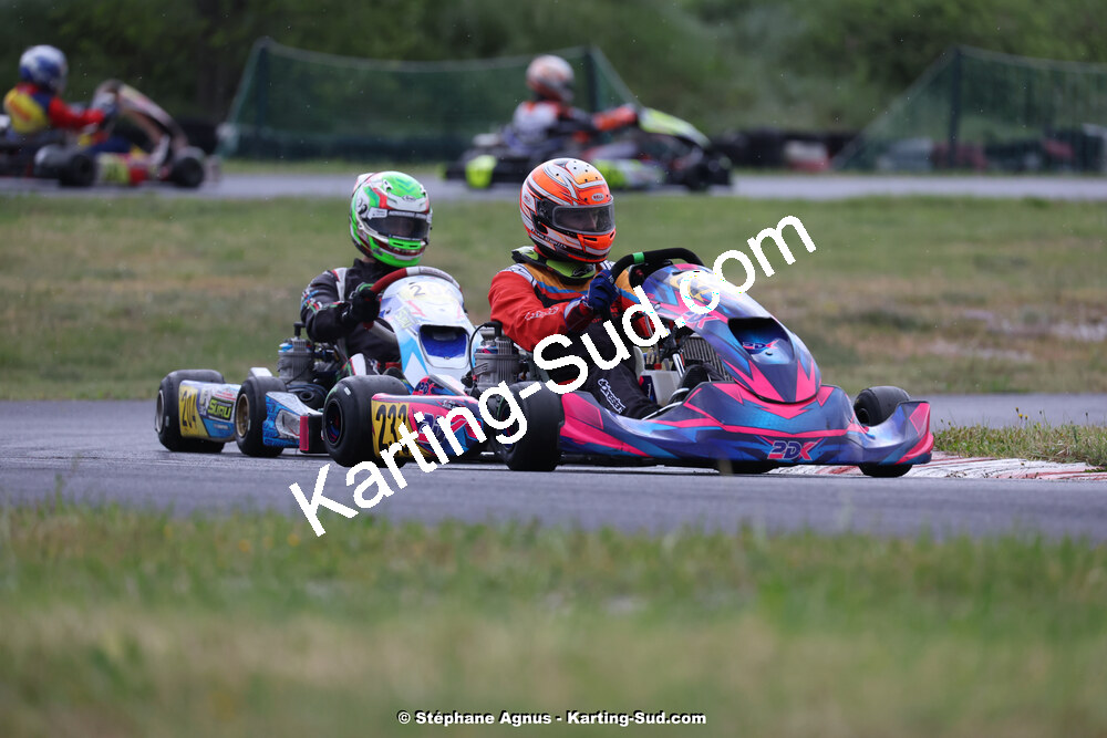 27 & 28/04/2024 : 3ème manche du Championnat du Sud au circuit Fun Kart Brissac (photos Stéphane Agnus) 2024 — karting