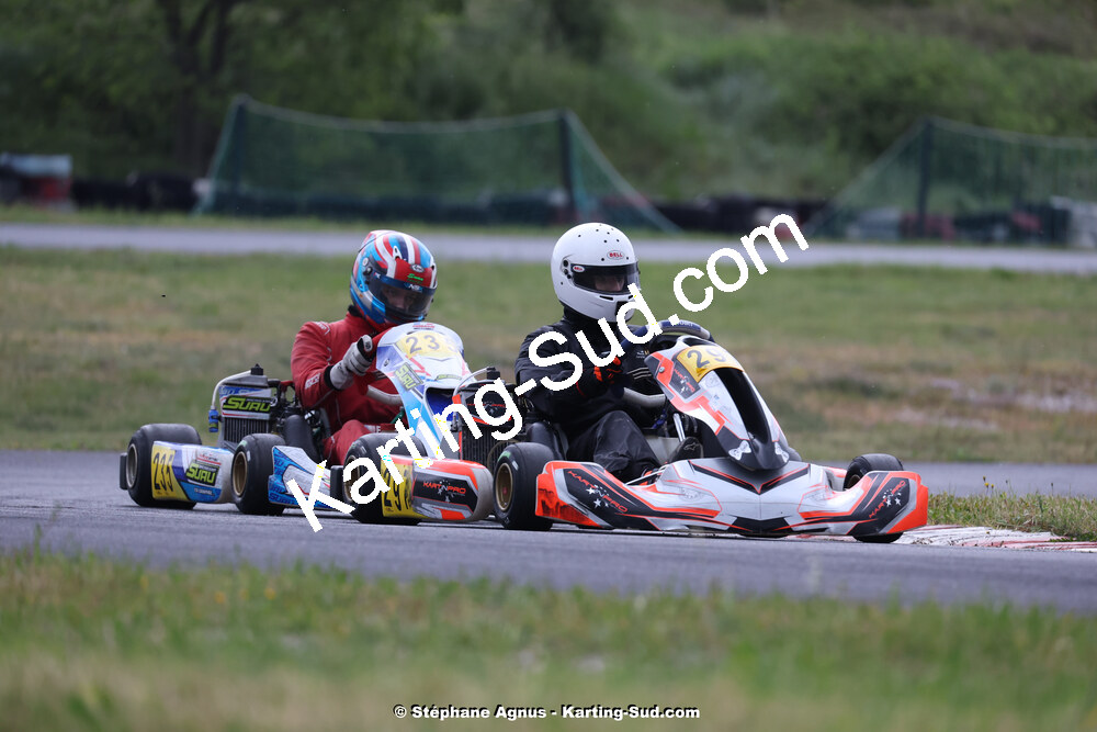 27 & 28/04/2024 : 3ème manche du Championnat du Sud au circuit Fun Kart Brissac (photos Stéphane Agnus) 2024 — karting