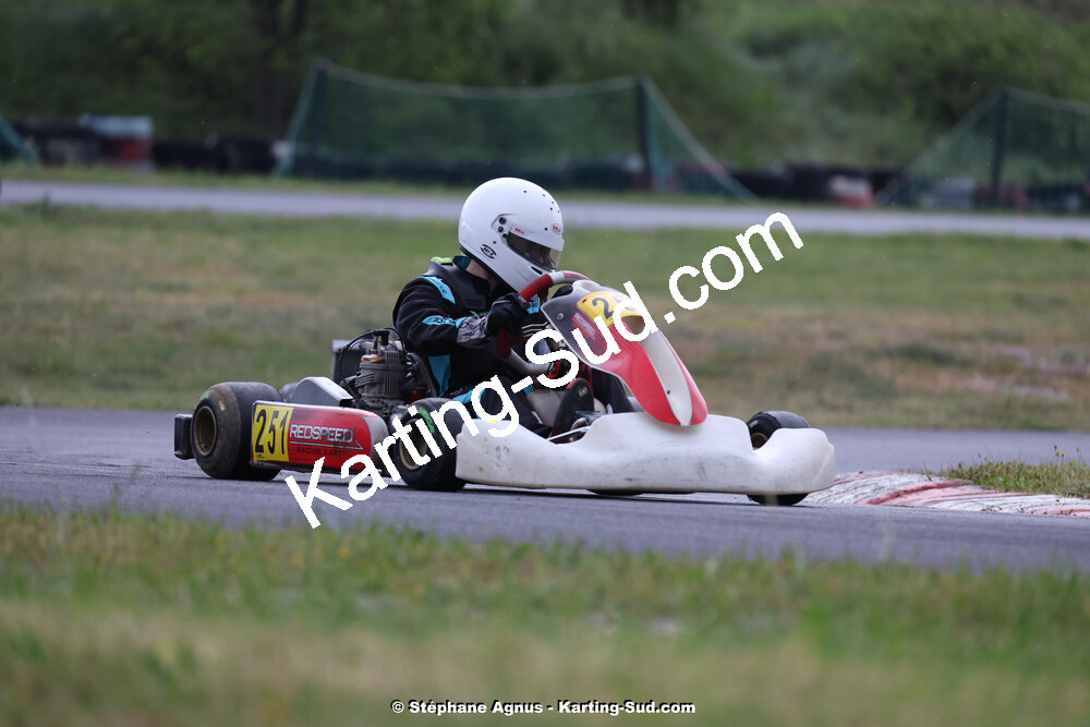 27 & 28/04/2024 : 3ème manche du Championnat du Sud au circuit Fun Kart Brissac (photos Stéphane Agnus) 2024 — karting