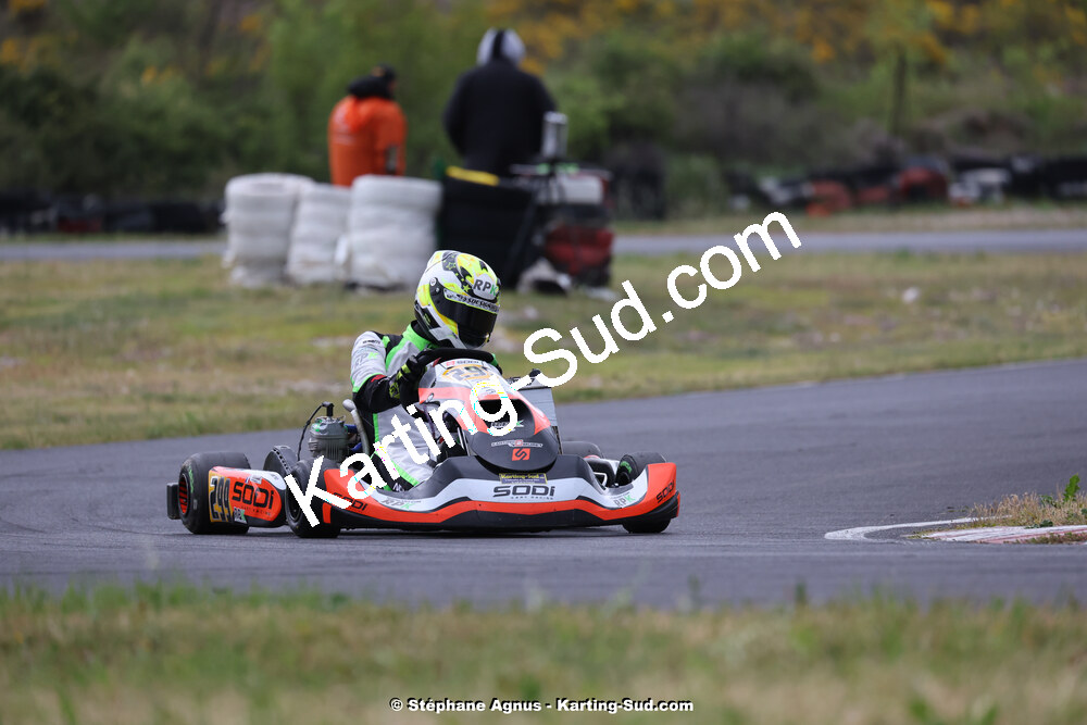 27 & 28/04/2024 : 3ème manche du Championnat du Sud au circuit Fun Kart Brissac (photos Stéphane Agnus) 2024 — karting