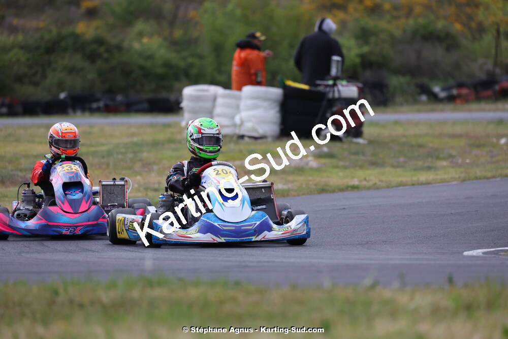 27 & 28/04/2024 : 3ème manche du Championnat du Sud au circuit Fun Kart Brissac (photos Stéphane Agnus) 2024 — karting