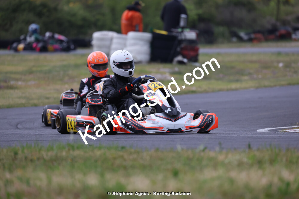 27 & 28/04/2024 : 3ème manche du Championnat du Sud au circuit Fun Kart Brissac (photos Stéphane Agnus) 2024 — karting