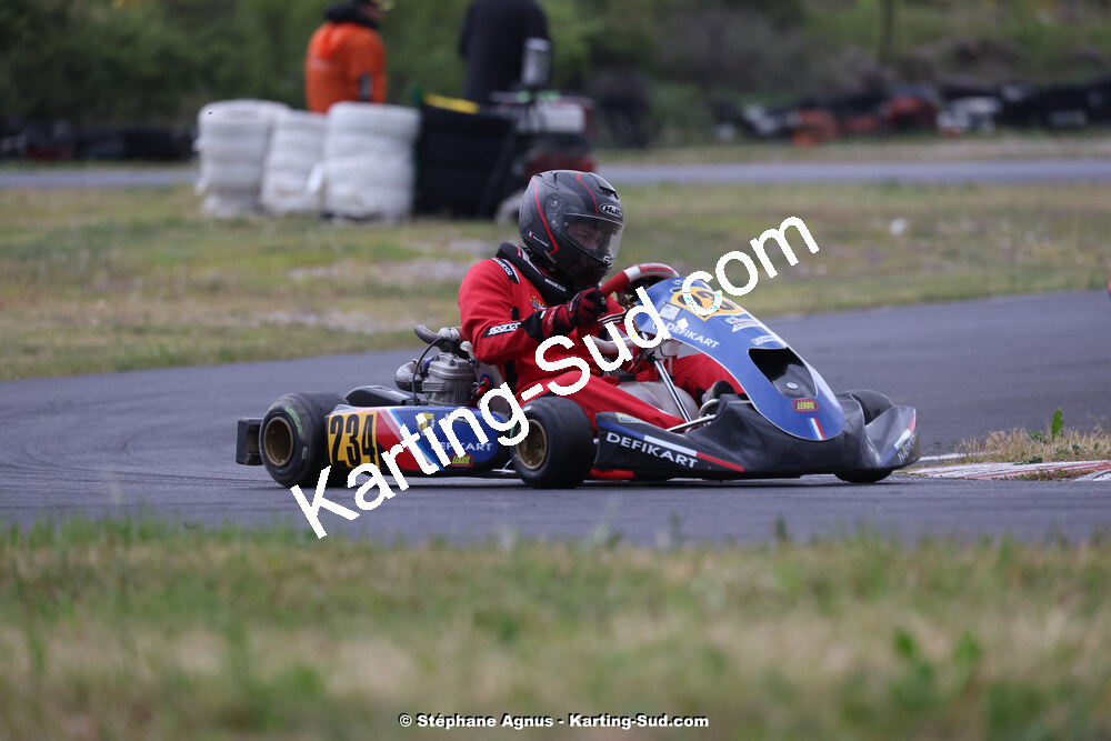 27 & 28/04/2024 : 3ème manche du Championnat du Sud au circuit Fun Kart Brissac (photos Stéphane Agnus) 2024 — karting