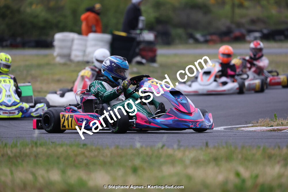 27 & 28/04/2024 : 3ème manche du Championnat du Sud au circuit Fun Kart Brissac (photos Stéphane Agnus) 2024 — karting